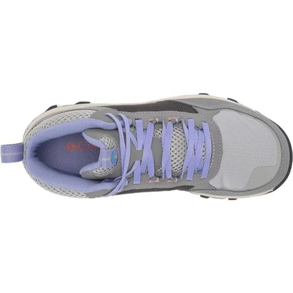 Columbia Flow Centre Hiking Boots Womens 9.5 Steam Fairytale Blue Grey - Picture 4 of 7
